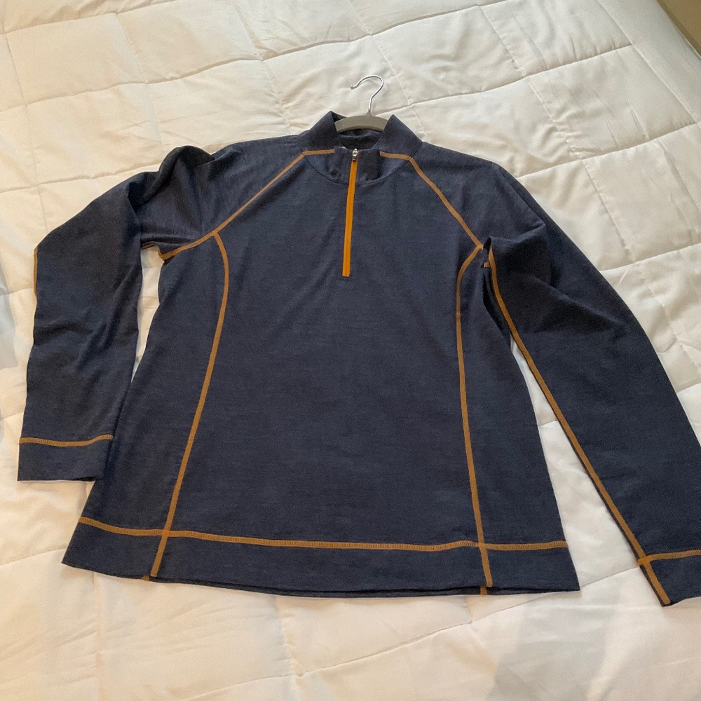 Orvis knit quarter zip